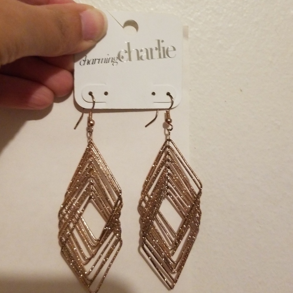 Charming Charlie hanging earrings